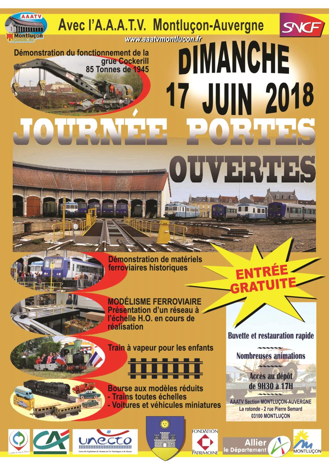 Affiche portes ouvertes 2018