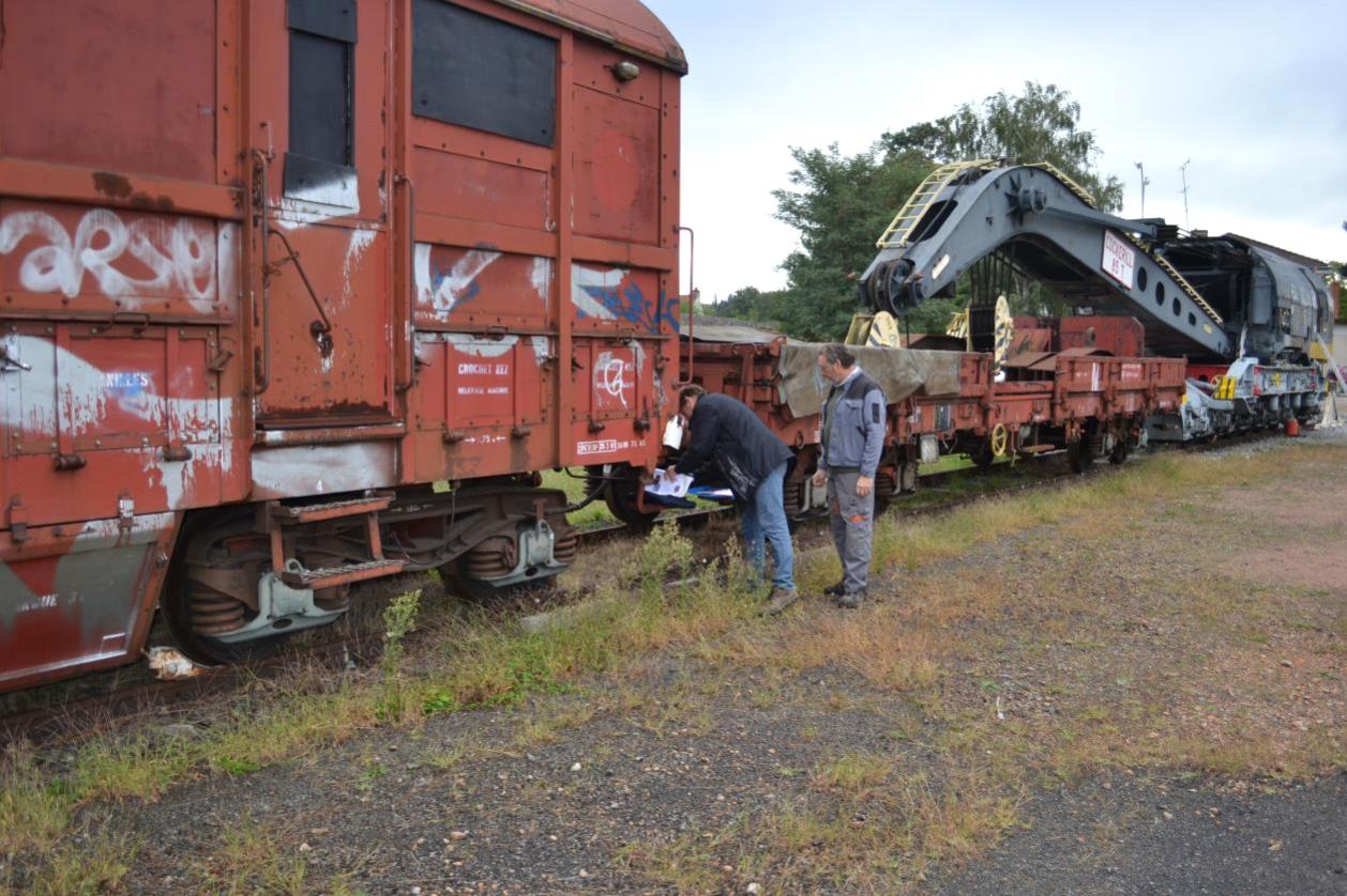 Expertise du train de secours