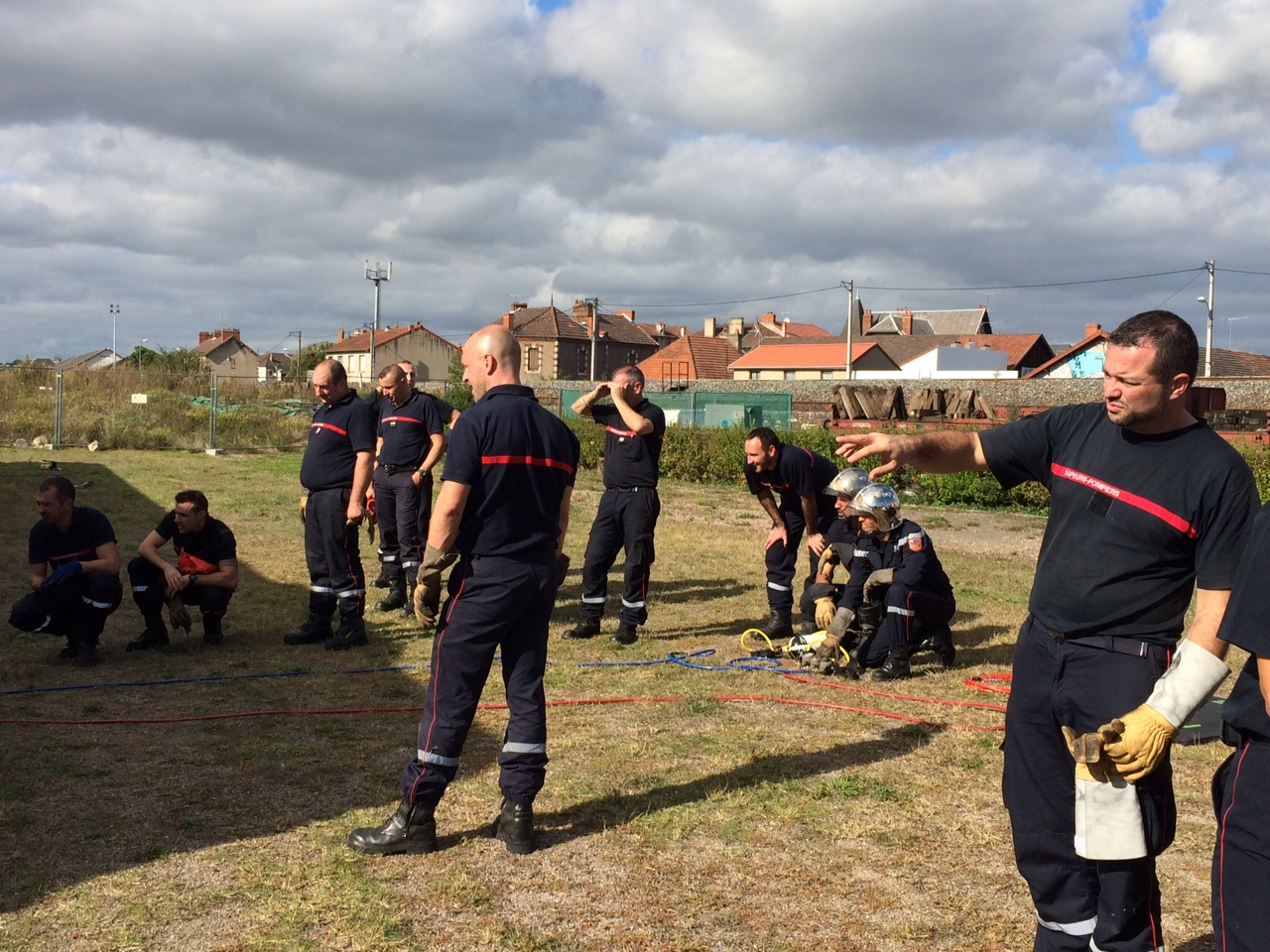 Exercices des pompiers 3